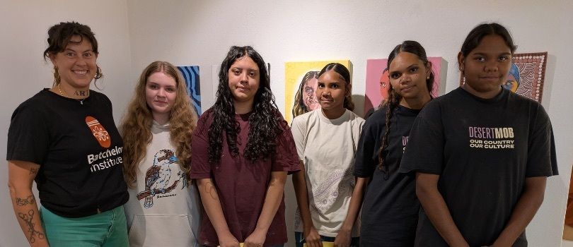 After the storm, young Central Desert curators open Little Desert Mob Stories image.